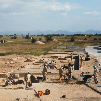 Mleiha, 2023-24 excavations of an elite necropolis © Bruno Overlaet
